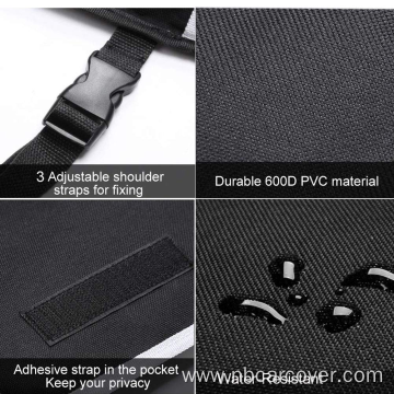 Stabilizing Side Straps Soft Adjustable car storage bag